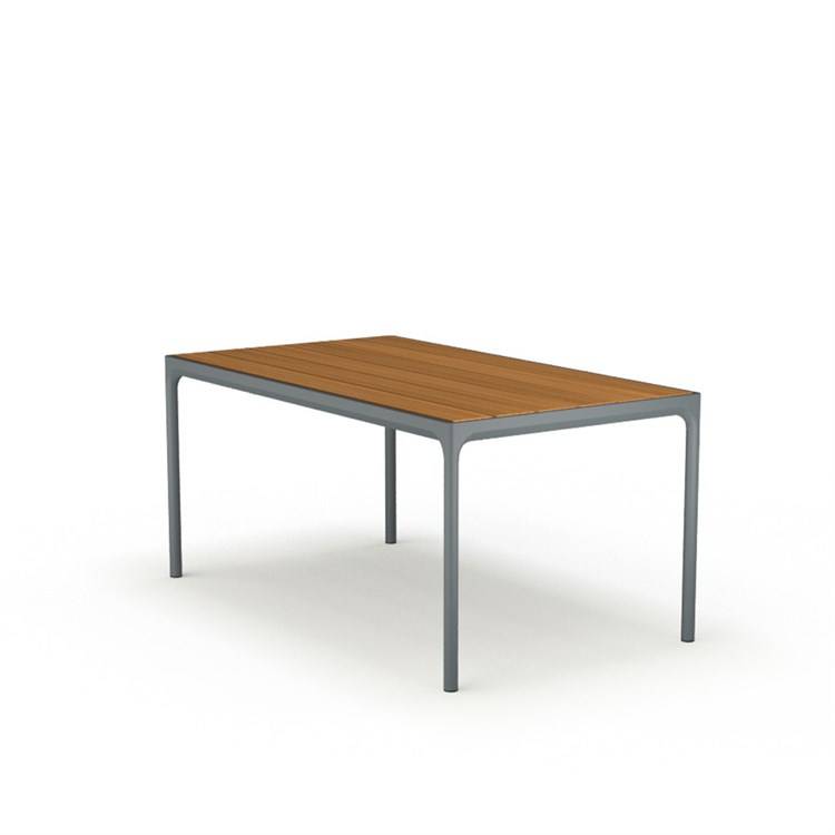 HOUE Four Havebord Dark Grey/Bamboo L160 cm