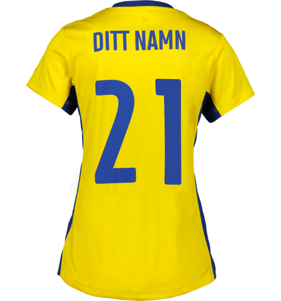 Soc W Swe Name Jsy Fotbollströjor Yellow/blue - XL