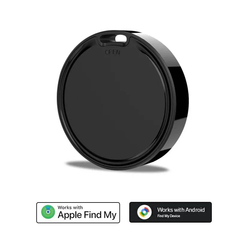 F8 Smart Tracker — Works with Apple Find My & Google Find My - Google-IOS Black