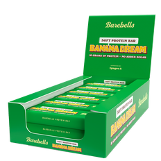 12 x Barebells Soft Bar, 55 g, Banana Dream