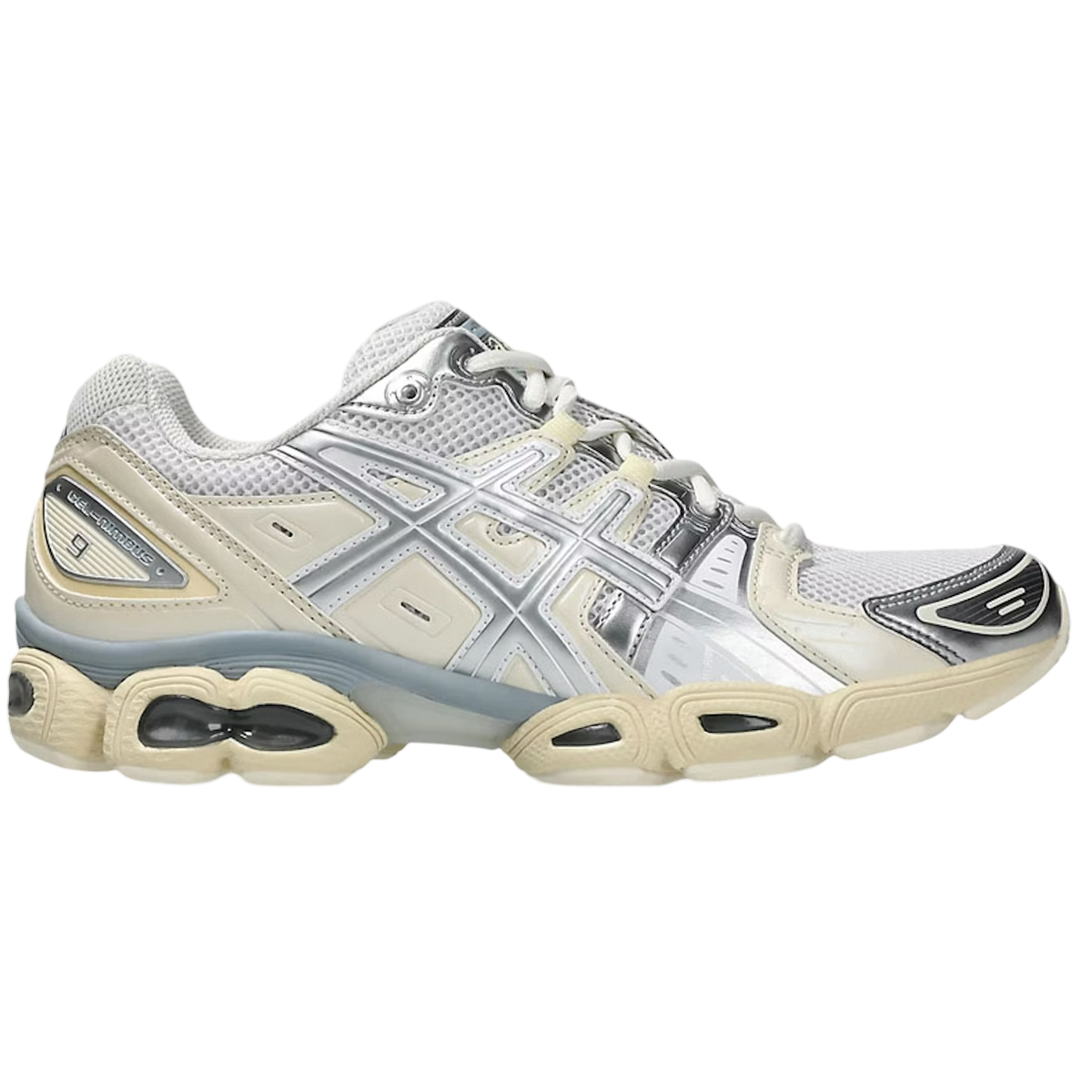 Asics Gel-Nimbus 9 White Pure Silver - 49