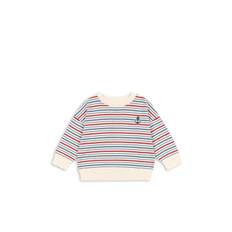 Konges Sløjd GOTS Manis Stickad Tröja Antique Stripe  Antique Stripe 12 months  Blå  12 månader  man