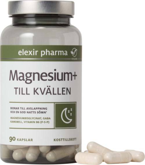 Elexir Pharma Magnesium+ Till kvällen 90 st