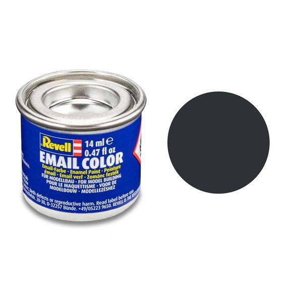 Revell hobbyfärg 14 ml - 09 Anthracite grey / mat - Grå