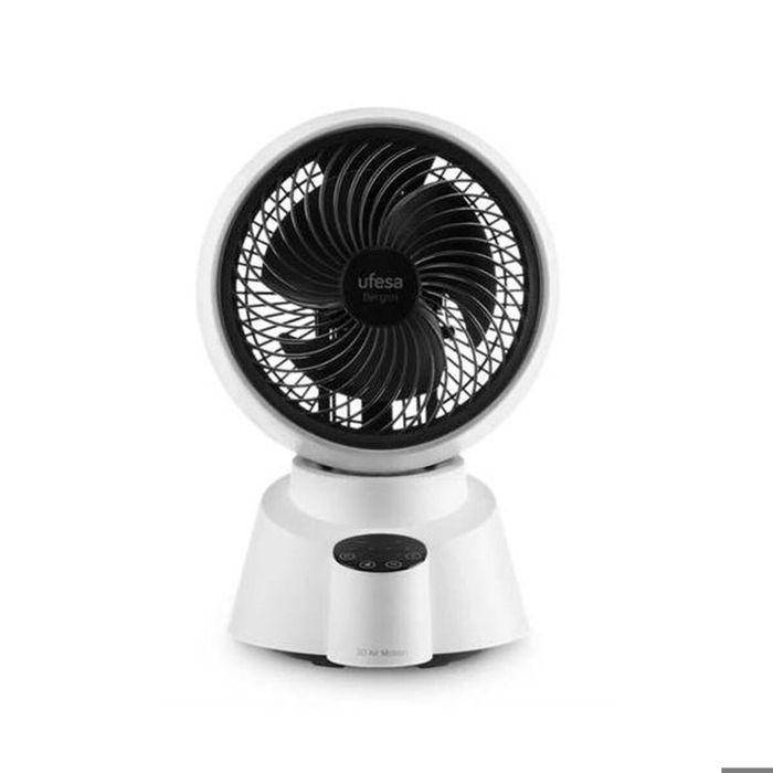 Ventilateur de Bureau - UFESA - 84906250 - 45 W - Blanc - Conception ergonomique