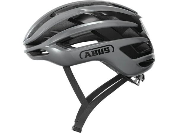 ABUS AirBreaker 2.0 cykelhjelm graphite silver - Hjelmstørrelse 54-58 cm