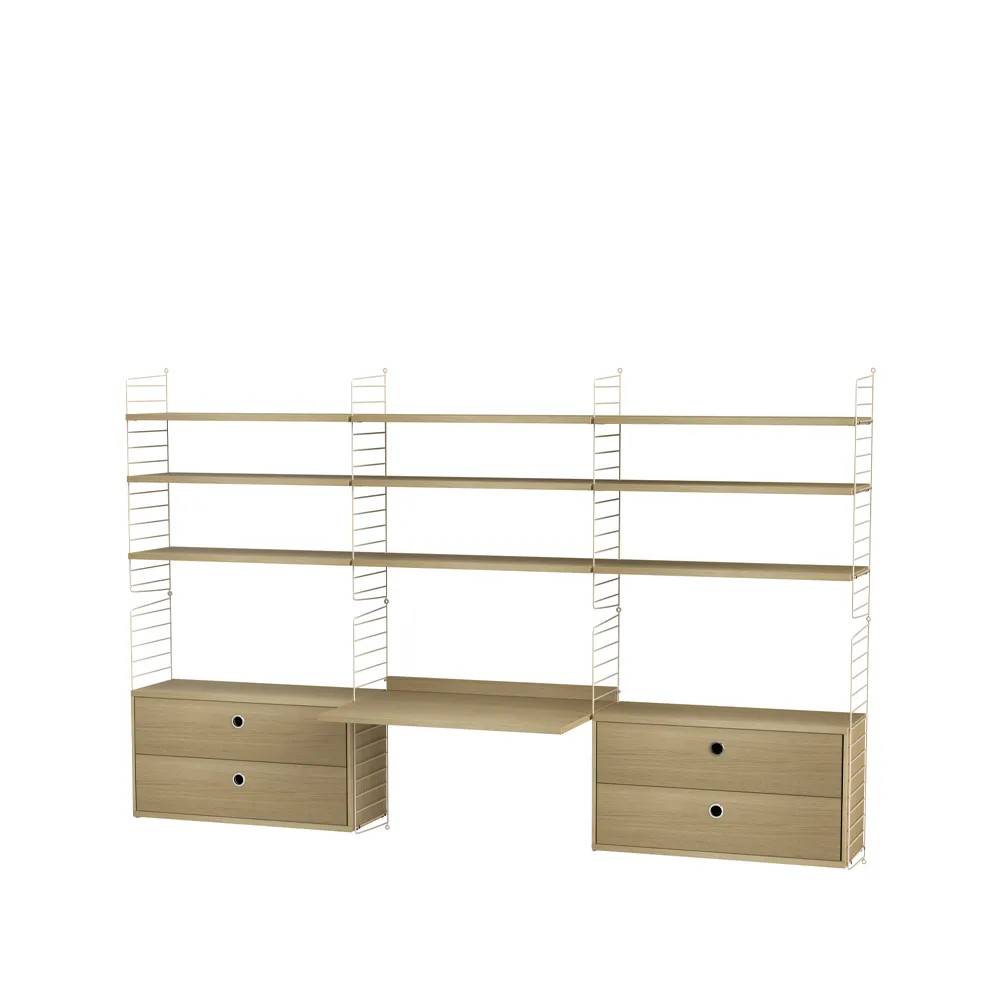 String String kontor ek & beige - Kombination F