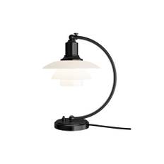 PH 2/2 Luna Bordlampe Limited Edition, Matt Black/opal