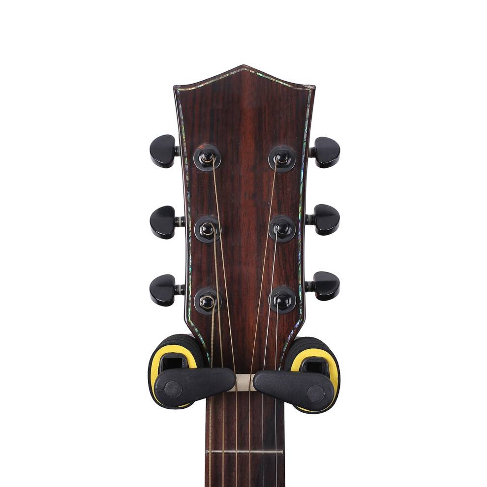 Wall Mount Guitar Hanger Automatic Locking Guitar Racks Wall Hanger Hook Holder for Acoustic Guitar Ukulele Accessories