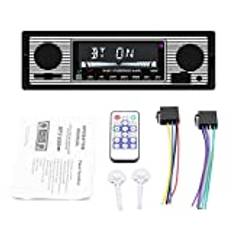 1 DIN Retro Bilstereo Audio Automotive Bluetooth med USB USB/SD/AUX-Kort MP3-Spelare PC Typ: -5513