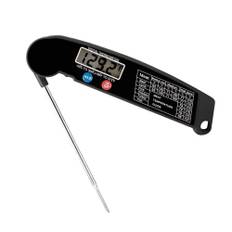Köttermometer, digital omedelbar avläsning matlagningstermometer med vikbar sond och automatisk på/av, perfekt för köksmatlagning, kött, grillning, mjölk, vatten