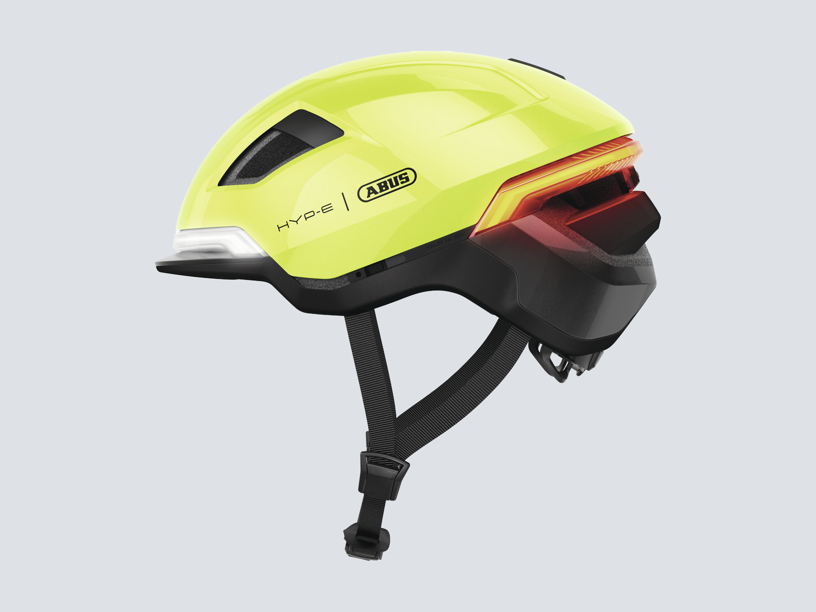 Abus HYP-E - Signal Yellow / Medium (54-58 cm)