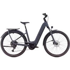 Kathmandu Hybrid One 800 Easy-Entry Electric Hybrid Bike - Shadow Grey/Black (2025)