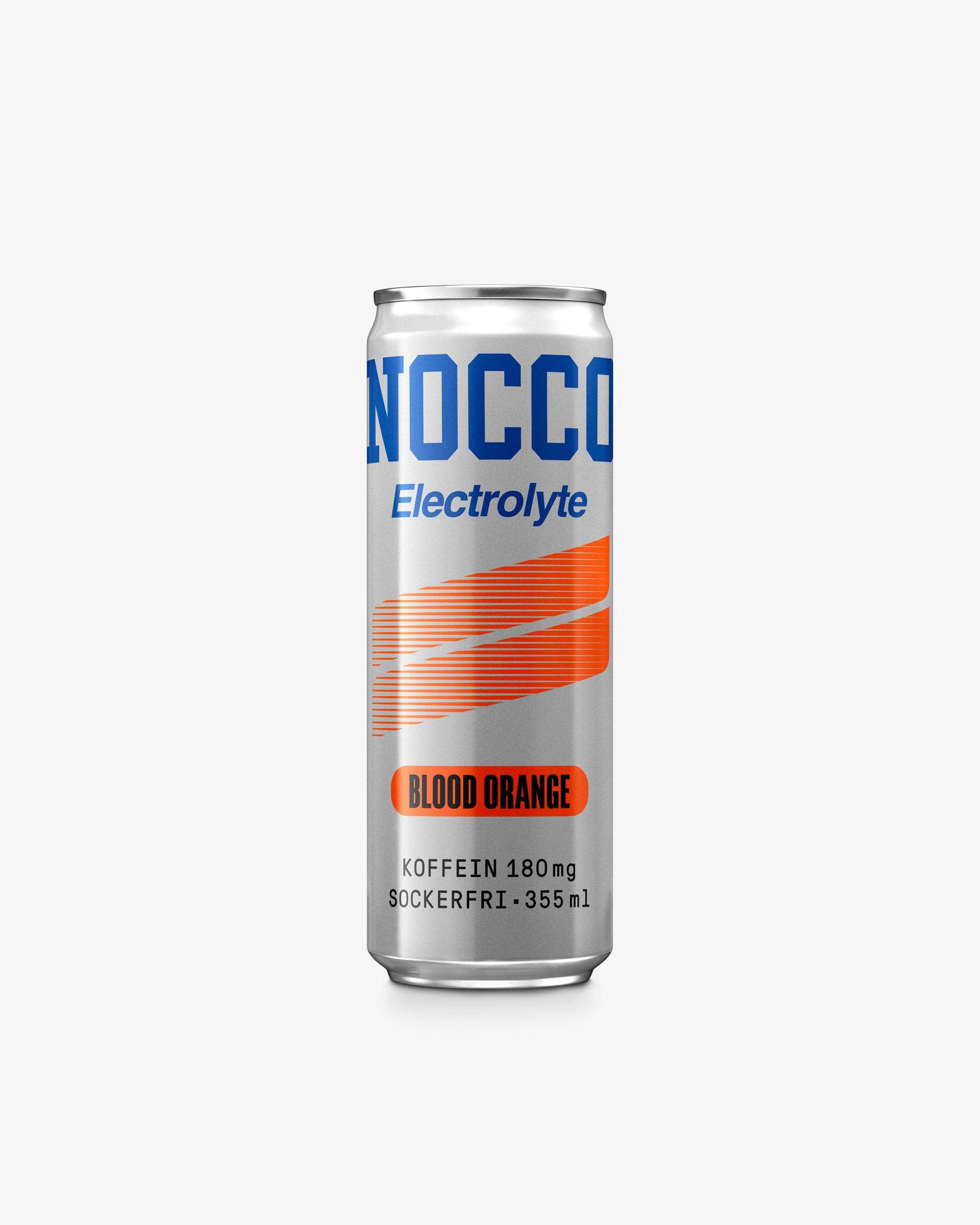 24 x NOCCO Electrolyte - 355ml - Blood Orange