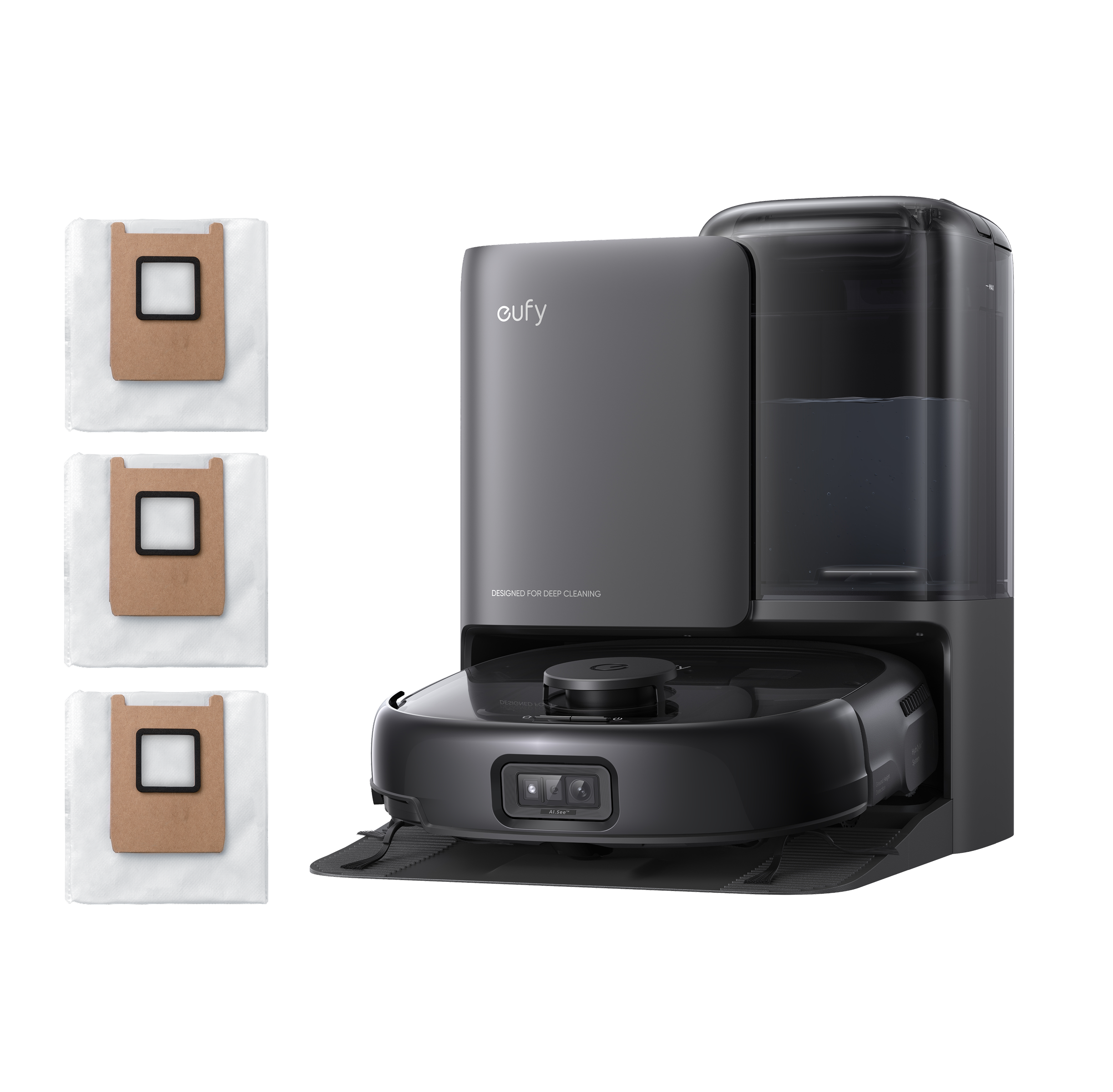 eufy Robot Vacuum Omni E25 + Dust Bag