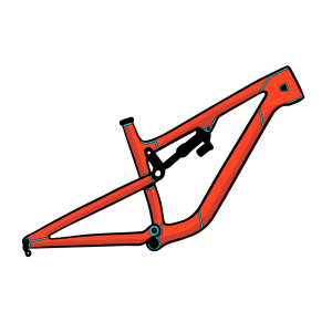 RideWrap Yeti SB 135 (27 - C) L GLOSS