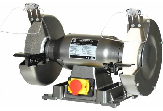 Bänkslipmaskin Slibex 200 E 1x230V med slipstenar 200x25xø32 mm