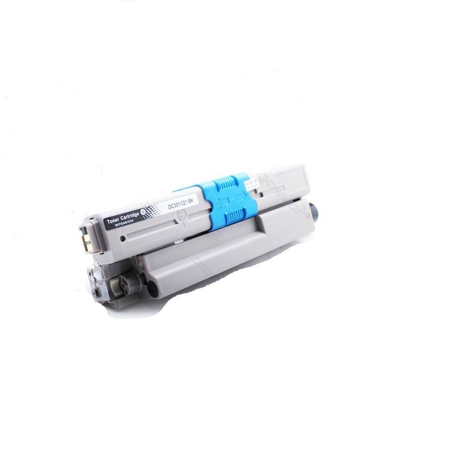OKT C301/321 BK (sort) Den er Kompatibel med de originale fra OKI (printer 2200 sider v/5%)