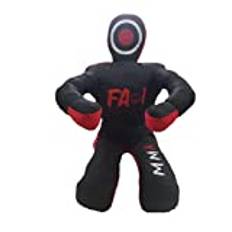 MMA Wrestling Brottningsdummy, kasta, boxning, övning, karate, judo, BJJ, premiumduk, sittande, kanvas - OFYLLD (178 cm (70 tum))