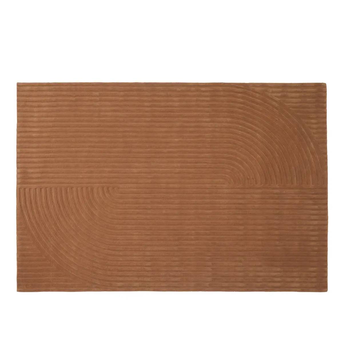 Muuto, Relevo tæppe Quattro - 200 x 300 cm - Burnt Orange