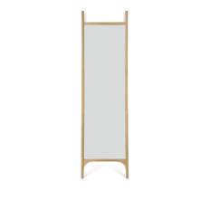 Ethnicraft - PI Floor Mirror - Oak Frame - Rectangular 55 x 190 cm - Golvspeglar - Alain Van Havre - Träfärgad