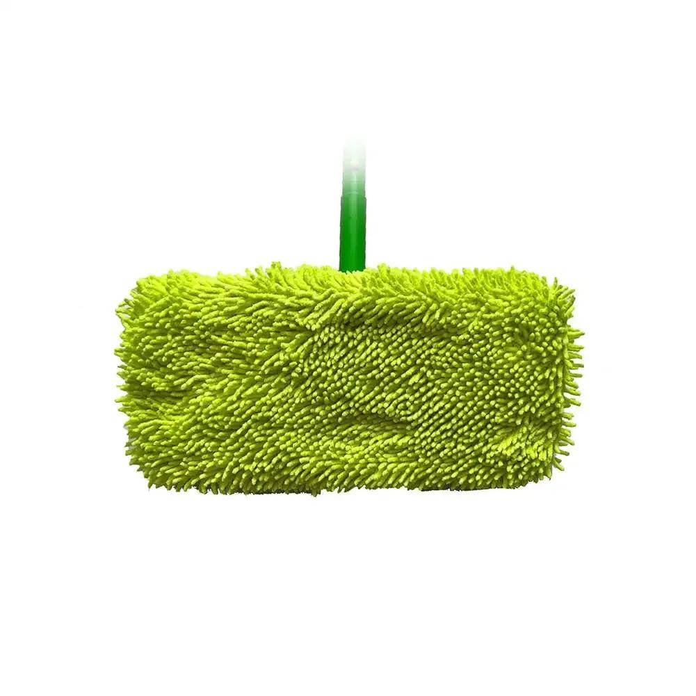 Lämplig för Swiffer Plattmoppduk Absorberande Svamp Ersättningsduk Överdrag Hushåll Torr och Våt Roterande Moppduk Rengöringsdyna 25.4cm