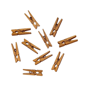 Mini Tøjklemmer Kobber 24 stk<br />25 mm