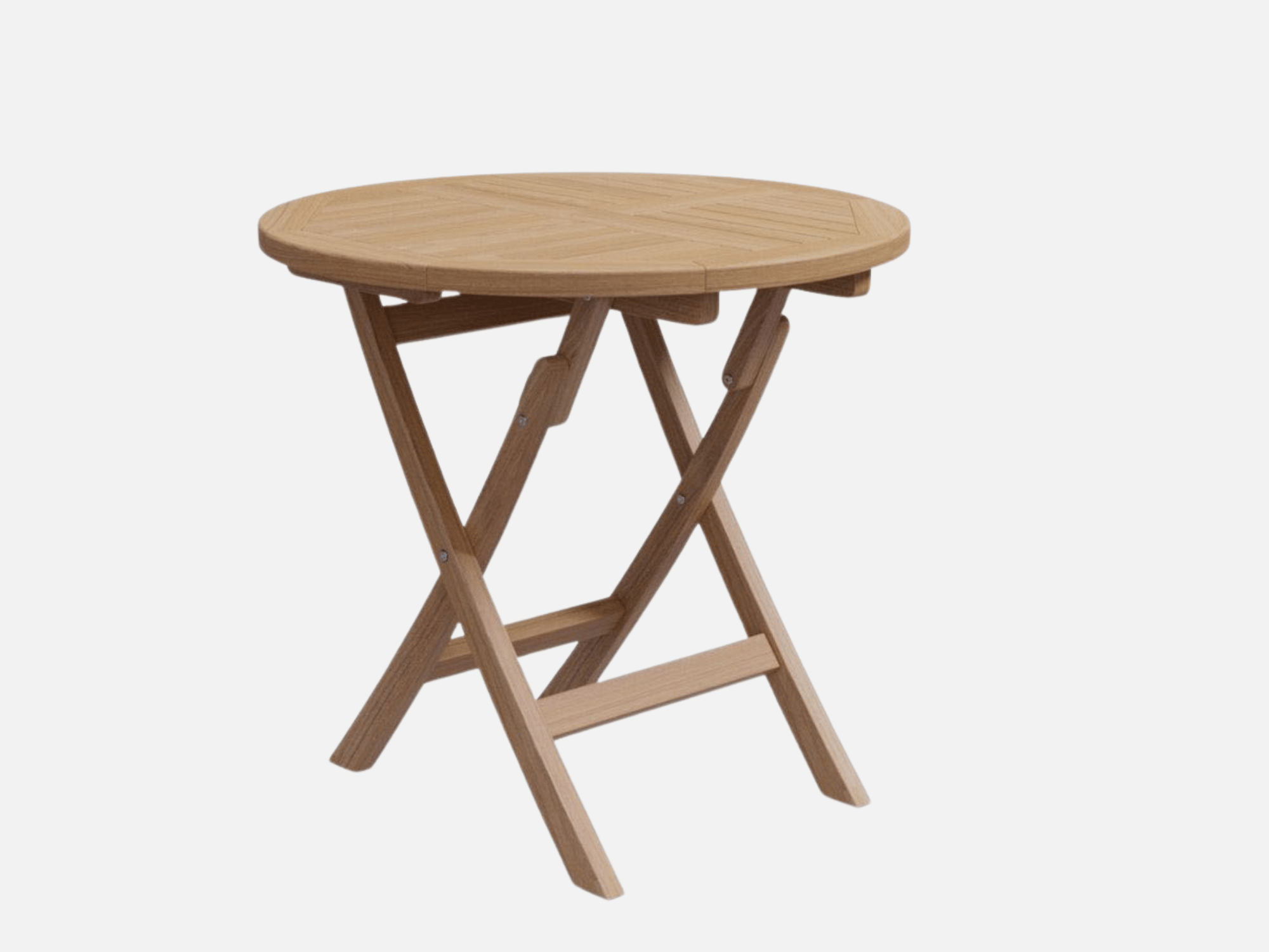 Havebord teak 70 cm rundt Jati Classic