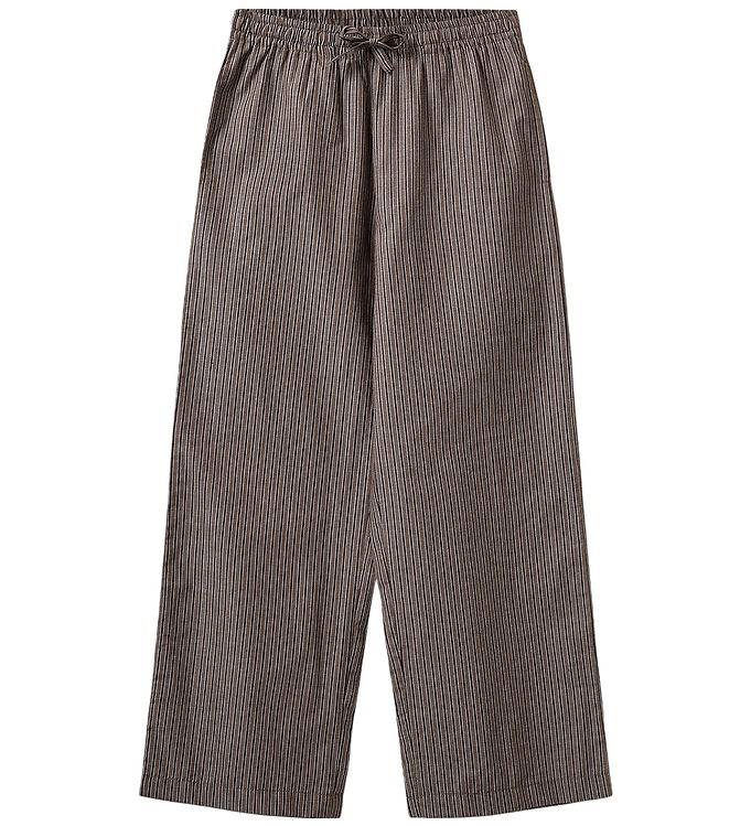 Sofie Schnoor Byxor - Abigale Sy - Brown Striped - Sofie Schnoor - 14 år (164) - Byxor - Bomull