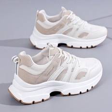 Skor Dam,Skor, Skor Dam Vår,Kvinnor Skor,Sneakers Dam,Skor För Dam,Dam Sneakers,Shoes Dam,Arbetsskor,Dam Skor,Dam Sneakers,Beige Skor,Sneakers,Dam Sko - Beige - CN36,CN37,CN38,CN39,CN40,CN41