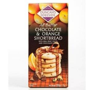 Duncans Shortbread med Appelsin & Chokolade