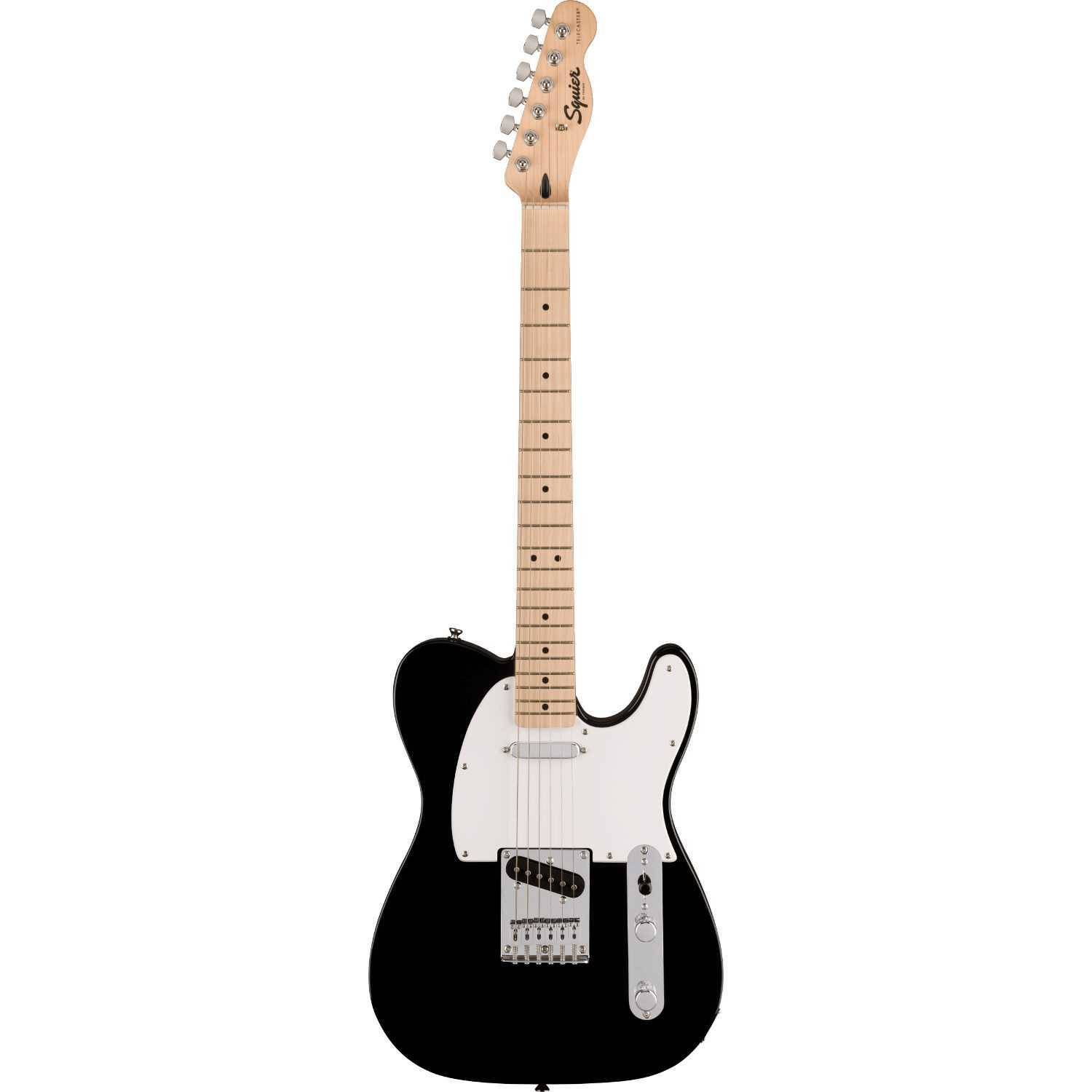 Squier Sonic Telecaster MN White Pickguard Black
