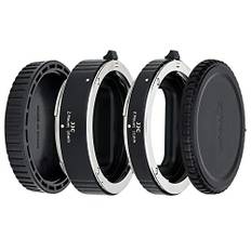 JJC Automatik Makro Zwischenringe (AF) für Makrofotographie 11mm/16mm Set für Nikon Z-Bajonett System-Digitalkamera Z9 Z8 Z7 Z7II Z6II Z6III Z5 Z50II Z30 Zf Zfc und Z Bajonett Objektiv