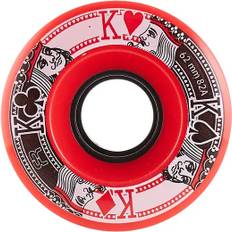 FR Quad Street Kings Rulleskøjte Hjul Side By Side (62mm - Rød)