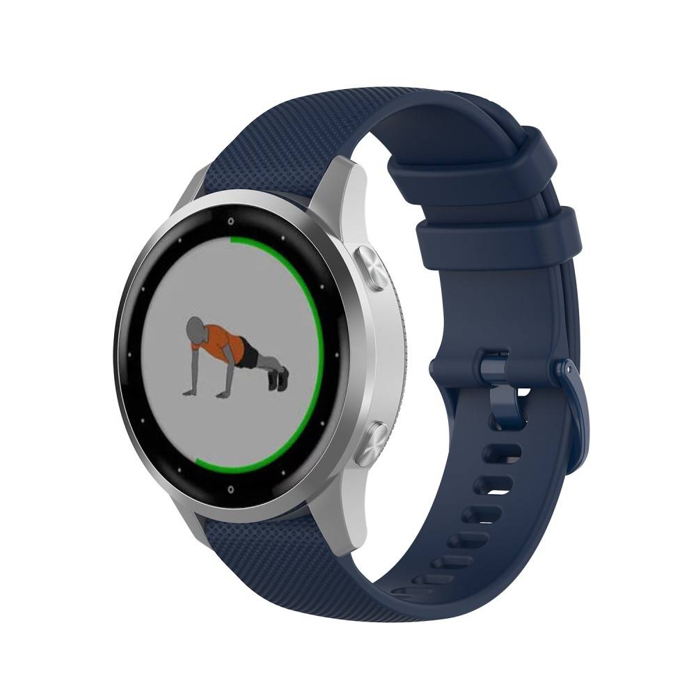 Rem af silikone til Garmin Vivoactive 4s Blå