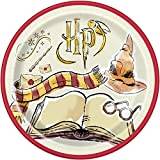 Unique Party 23935EU – papperstallrik – 23 cm – Harry Potter Party – förpackning med 8 stycken