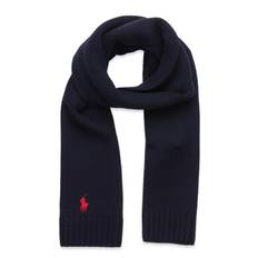 RALPH LAUREN KIDS Wool Scarf |Marinblå |L/XL