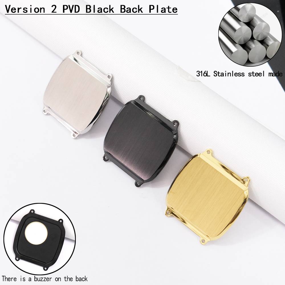 Royale Mod Compatible with Casio AE1200 AE1300 WS1600 WS1700 Watch Case Back Cover 316L Stainless Steel Brushed Modifications
