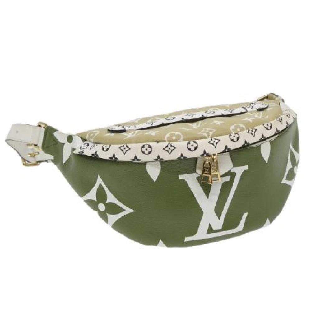 Louis Vuitton Vintage Pre-owned Monogram Canvas Body Bag - Vintage - Dame - Grøn - ONE SIZE -