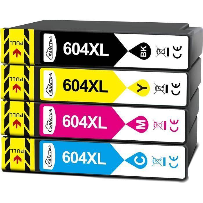604Xl Compatible Cartouch D'Encre Remplacement Pour Epson 604 Xl Pour Epson Expression Home Xp-2205 Xp-4200 Xp-3200 Xp-3205 X[u356]