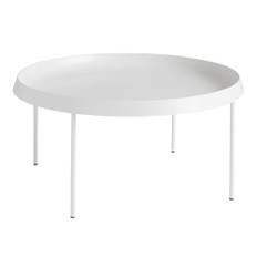 HAY - Tulou Coffee Table - Off-White - Ø75 cm - Sofaborde - GamFratesi - Hvid - Metal