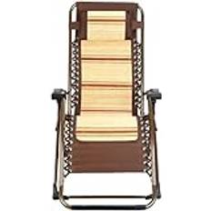 Outdoor Deck Chairs Recliner Camping Chairs Garden Loungers Folding Chair Folding Sun Lounger (Color : Onecolor) (Onecolor One Size)