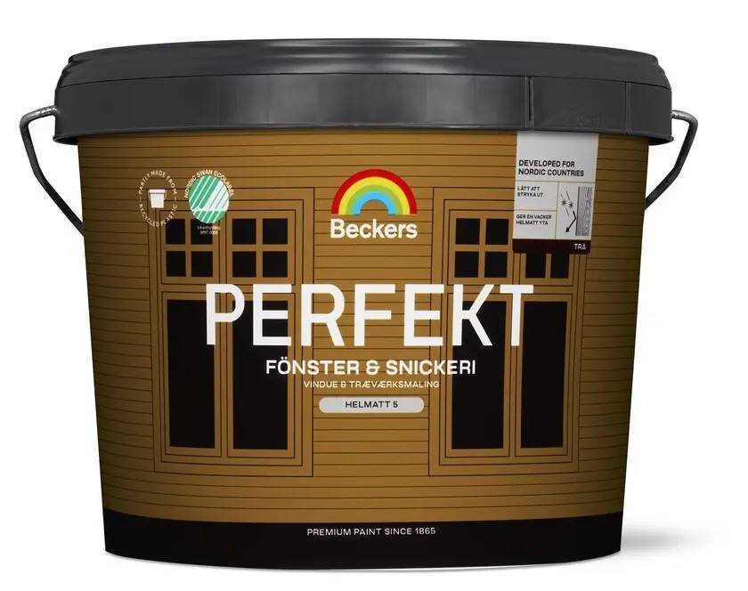 Perfekt Fönster & Snickeri Helmatt - 2,7L - S8000-N (Outlet) (3L [2,7L Bas])