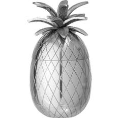 Bloomingville - Ananas Isspand Med Låg - Yuichi - Sølv - Aluminium