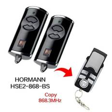 HORMANN BS HSE2-868-BS 868MHz Garageport Fjernbetjeninger 2 Pak