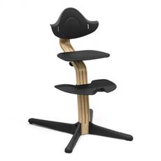Stokke Nomi Matstol (OAK/Black)