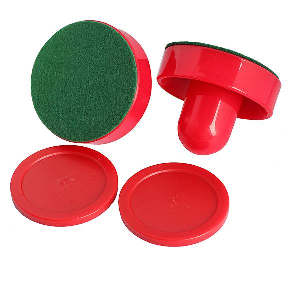 2 st air hockey bord filtpusher med puck air hockey tillbehör verktyg för utomhussport b2 cshop