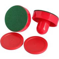 2 st air hockey bord filtpusher med puck air hockey tillbehör verktyg för utomhussport b2 cshop