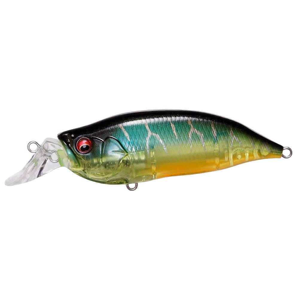 Megabass Lure IXI SHAD Clear Hot Tiger TYPE-R