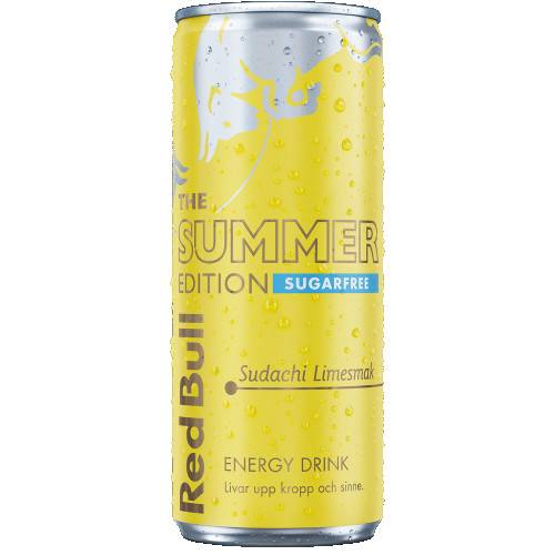 Redbull Summer Edition Sockerfri Energidryck 35,5 cl